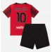 AC Milan Rafael Leao #10 Babykleding Thuisshirt Kinderen 2023-24 Korte Mouwen (+ korte broeken)